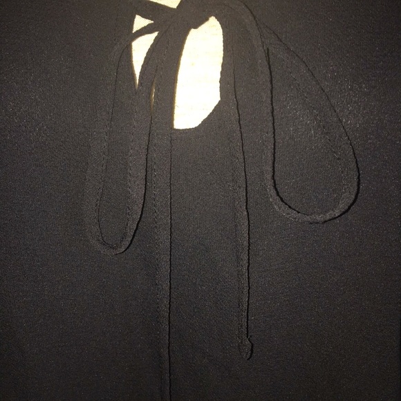 Polly and Esther NWT Black boho top - Picture 2 of 7